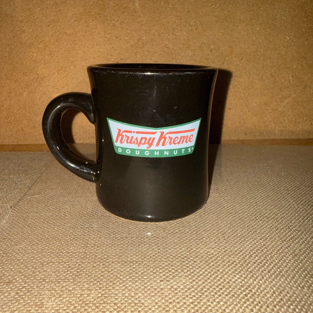 Krispy Kreme Black Coffee Mug